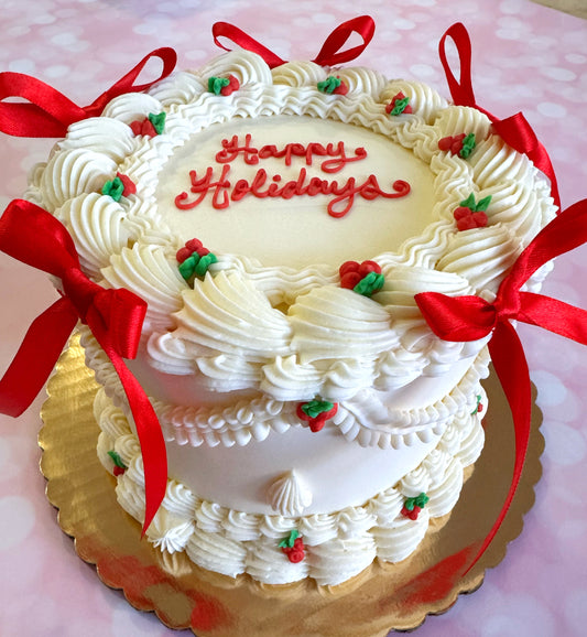 Vintage X-MAS CAKE