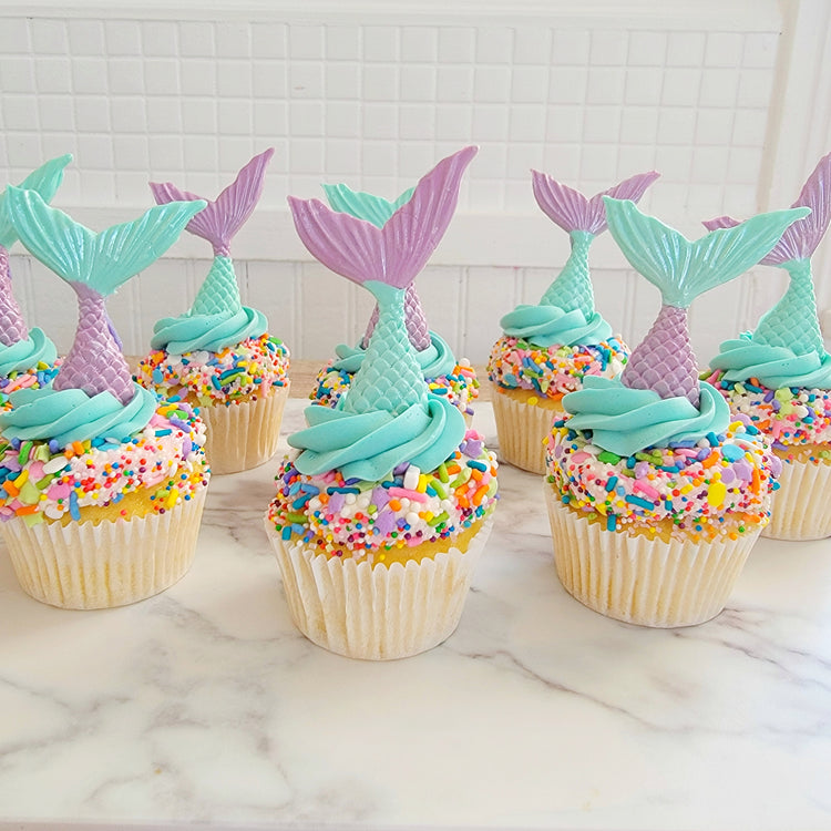 The Mermaid Cupcakes