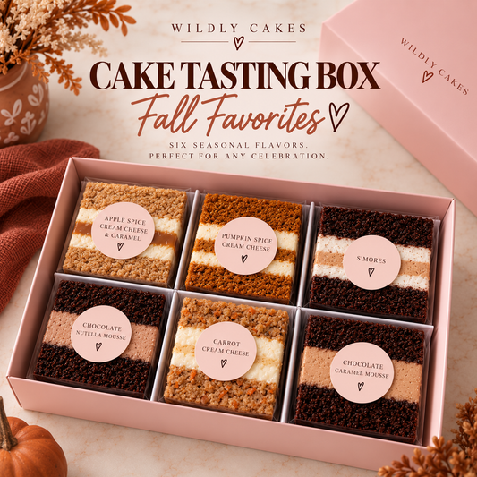 Fall Favorites Cake Tasting Box 🍂