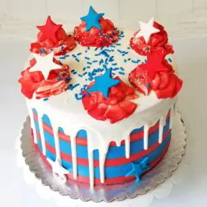 Red star Boy Birthday Cake