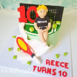 Aeece Turns 10 Boy Birthday Cake