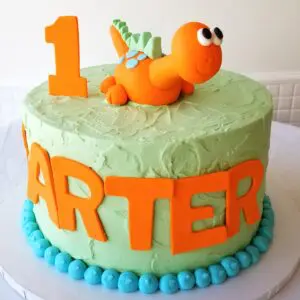 1st Arter Boy Birthday Cake