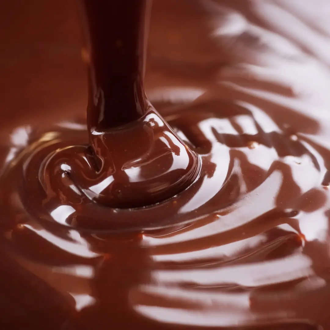 Dripping chocolate