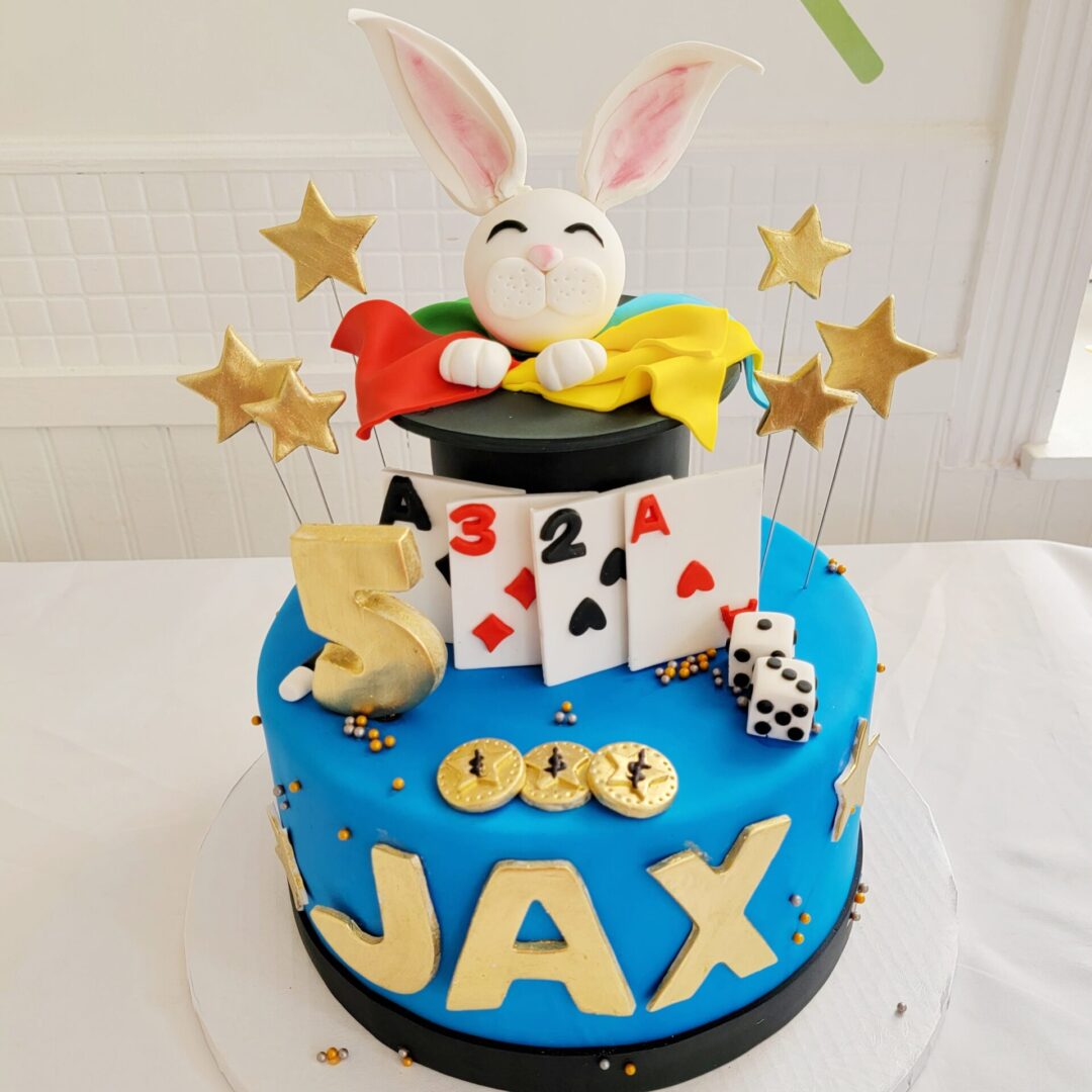 Jax card 3D decorated Cakes