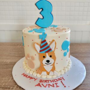 Avni 3rd Boy Birthday Cake