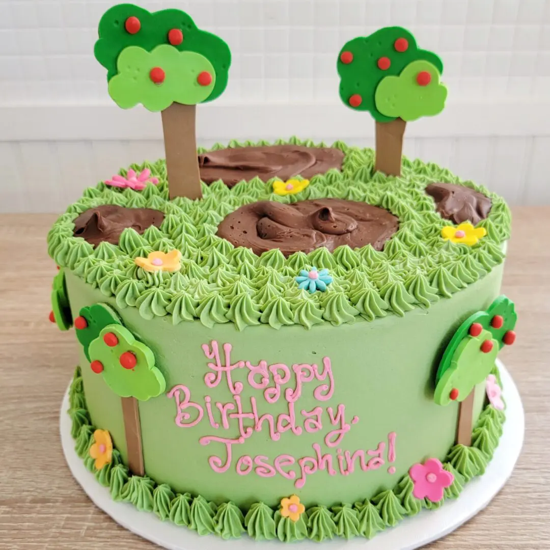 Park theme Josephina Girl Birthday Cake