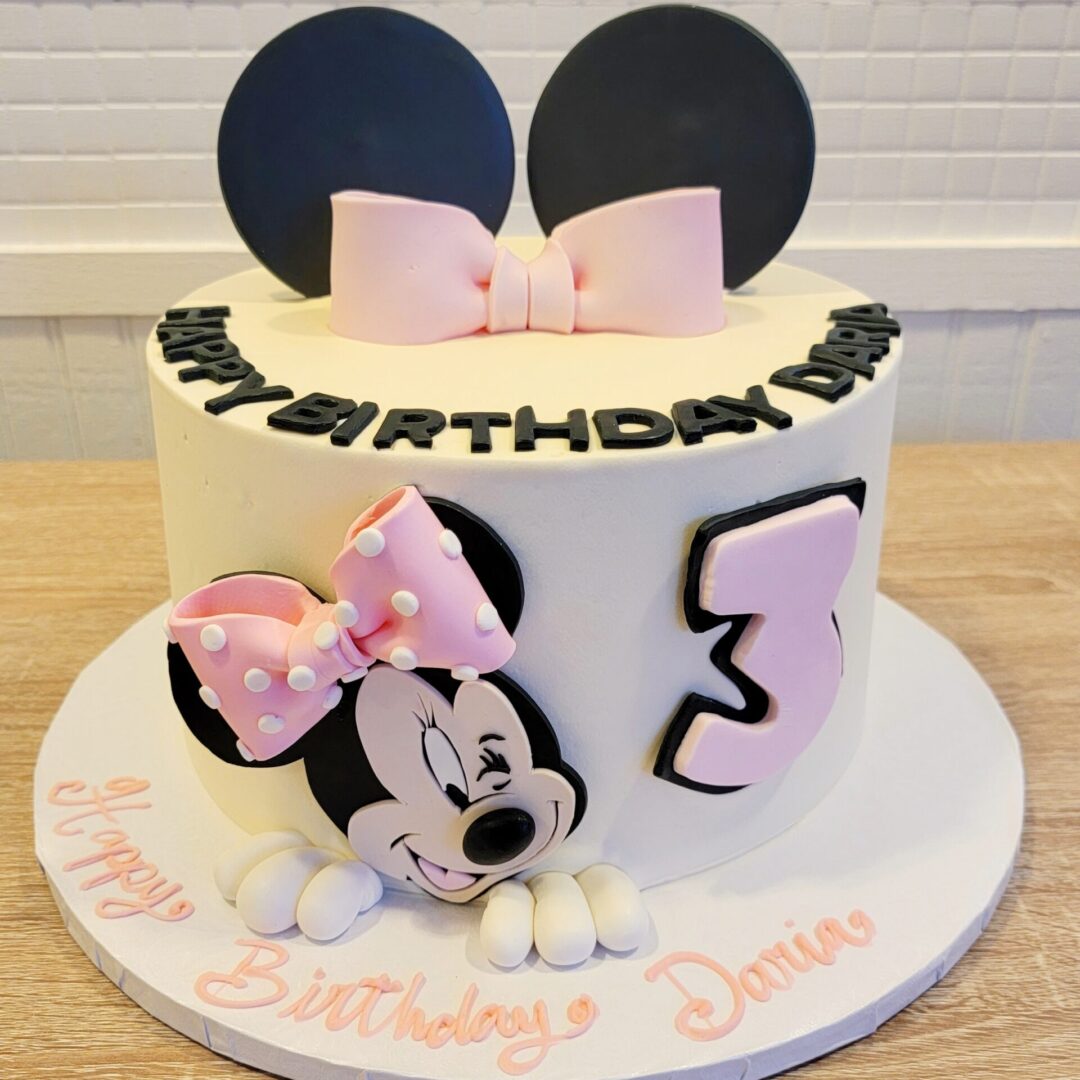 Micky mouse 3rd Dara Girl Birthday Cake